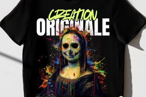T-shirt pour homme et femme Joconde
