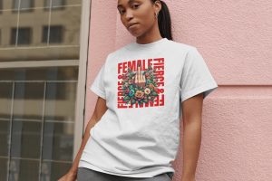 T-shirt pour femme fesmale