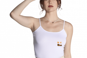 Top blanc femme SWR-CAP