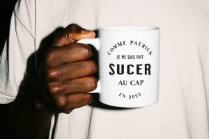 Mug blanc Comme Patrick