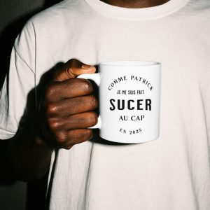 Mug blanc Comme Patrick