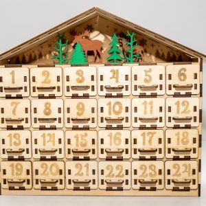 Calendrier de l’Avent en bois