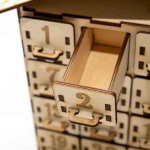 Calendrier de l’Avent en bois