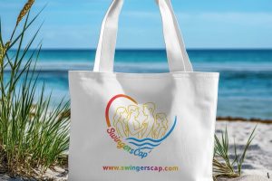 Sac de plage blanc SwingersCap